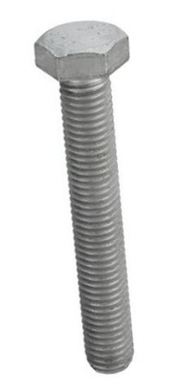 Picture of M12 x 80 Hexagon Head Set Screw DIN 933, Grade 8.8, Galvanised